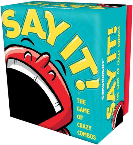 Gamewright - Say It! The Game of Crazy Combos, 5"