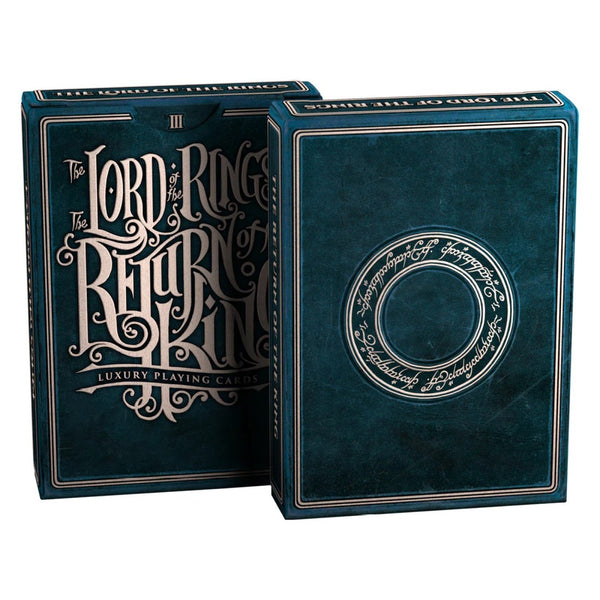 Kings Wild Project The Lord of the Rings Triple Set - Three Deck Luxury Playing Cards Premium Collectible Box Set Inspired by J.R.R. Tolkien’s Middle Earth