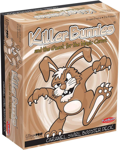 Playroom Entertainment Killer Bunnies & The Quest for The Magic Carrot Caramel Swirl Booster Deck Board Games