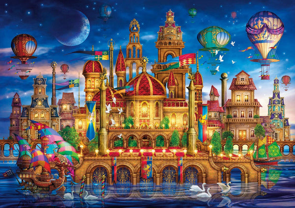 Clementoni Collection 36529, Downtown Puzzle for Adults and Children - 6000 Pieces, Ages 10 Years Plus