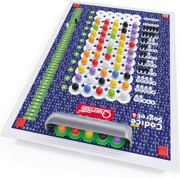 Quercetti Secret Code Strategy Game – Kids Logic & Coding Board Game, Develops Deductive Reasoning, Problem Solving & Critical Thinking, 2-Player Ages 7+