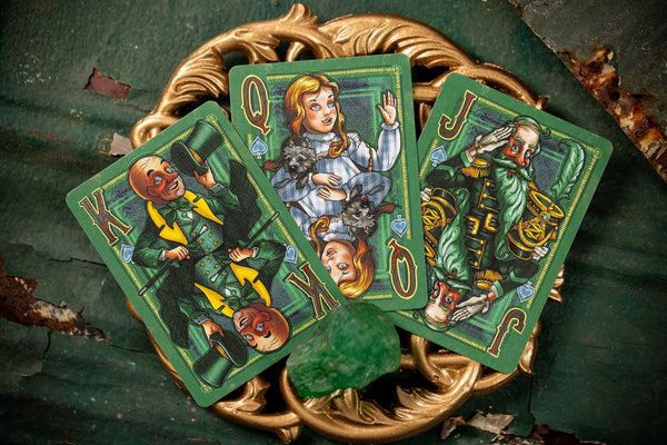 Kings Wild Project The Wonderful Wizard of Oz Premium Playing Cards, Collectible Deck, Poker Size Custom Index, Wizard of Oz Gift for Fans & Collectors