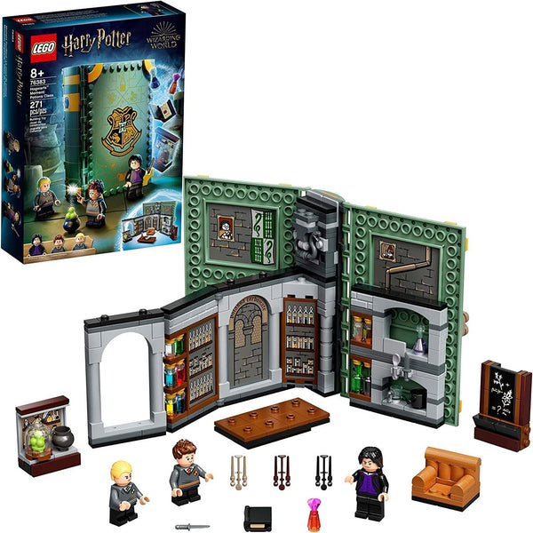 LEGO Harry Potter Hogwarts Moment: Potions Class 76383 Brick-Built Playset with Professor Snape’s Potions Class, New 2021 (270 Pieces)