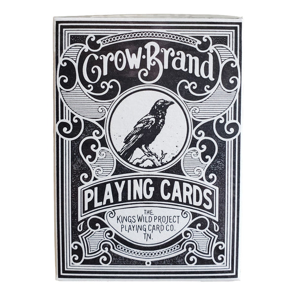 Kings Wild Project Crow Brand Limited Edition Playing Cards, Designed by Jackson Robinson, 2022