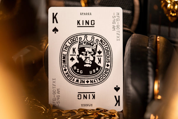 theory11 Notorious B.I.G. Luxury Playing Cards, Premium Foil, Poker Size, Standard Index