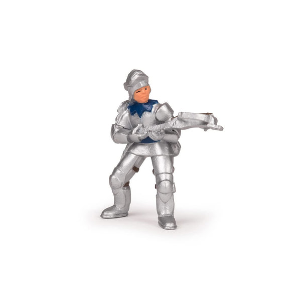 Papo Mini Plus Knights Set (33022) - 12 Piece Hand-Painted Medieval Knight Figures, Ages 3+