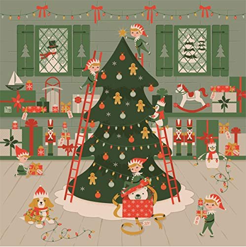 Babalu North Pole Workshop Advent Calendar with Glitter