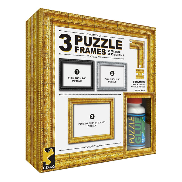 Ceaco - Puzzle Frame - 3-Pack