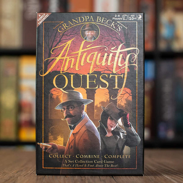 Grandpa Beck's Games - Antiquity Quest - A Set Collection Card Game Similar to Hand and Foot or Canasta, 2-8 Players Ages 10+ (First Edition)