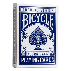 Bicycle Archive Series Acorn Back 1891 Playing Cards, Poker Size Standard Index
