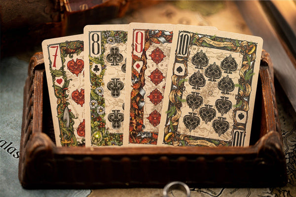 Kings Wild Project The Lord of The Rings: The Fellowship of the Ring Luxury Playing Cards, Standard Edition, Poker Size Custom Index