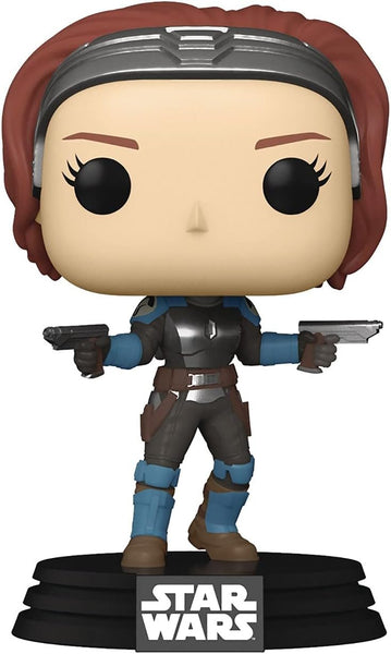 POP Star Wars: The Mandalorian - Bo-Katan Kryze Limited Edition Chase Funko Pop Vinyl Figure (Bundled with Compatible Pop Box Protector Case), Multicolor, 3.75 inches