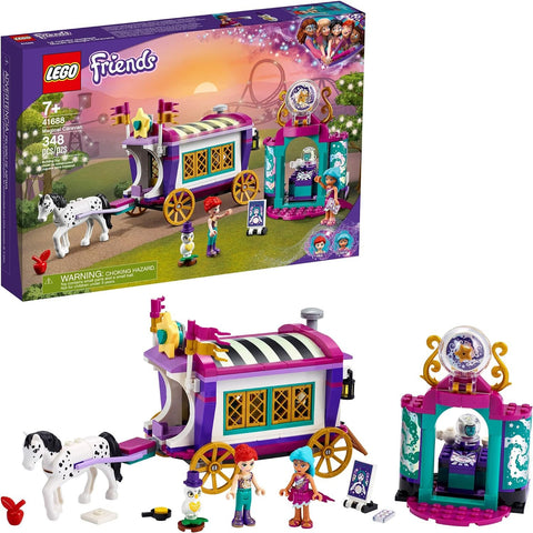 LEGO Friends Magical Caravan 41688 Building Kit; Magic Caravan Toy for Creative Kids Who Love Vehicles; New 2021 (348 Pieces)