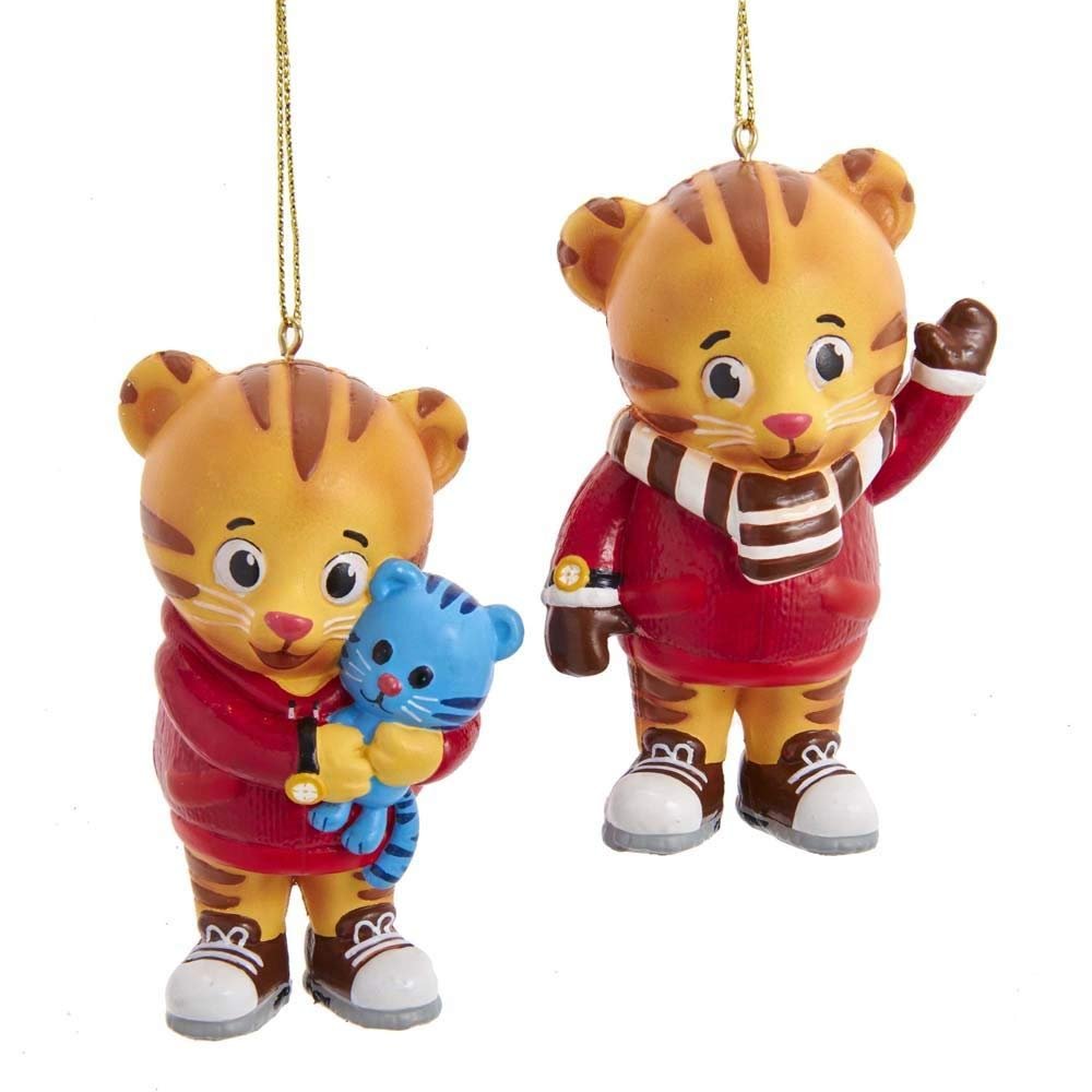 Daniel Tiger Ornaments, 2 Assorted