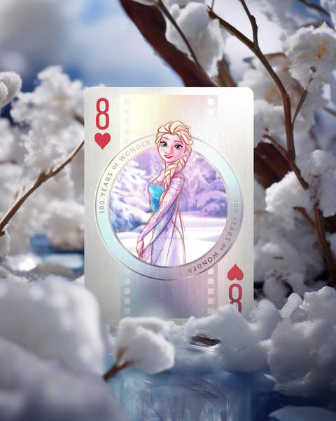 BIcycle Disney Limited Edition 100 Year Anniversary Playing Cards - Holographic Foil - Features 20+ Iconic Disney Characters
