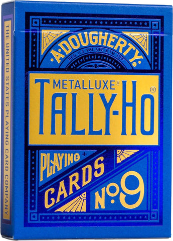 Tally-Ho MetalLuxe Red Playing Cards