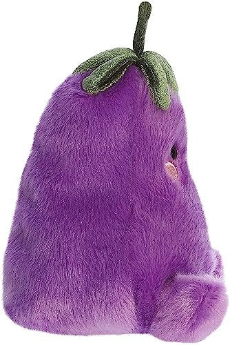 Aurora® Adorable Palm Pals™ Aubrey Eggplant™ Stuffed Animal - Pocket-Sized Play - Collectable Fun - Purple 5 Inches