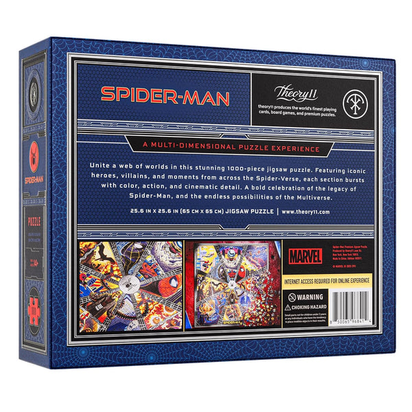 theory11 Marvel Spiderman 1000 Piece Jigsaw Puzzle for Adults & Teens