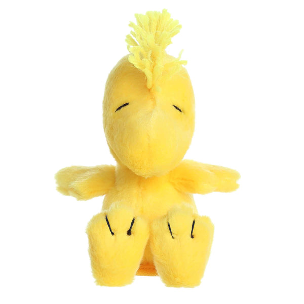 Aurora® Timeless Peanuts® Shoulderkins™ Woodstock Stuffed Animal - Classic Characters - Lasting Memories - Yellow 5 Inches