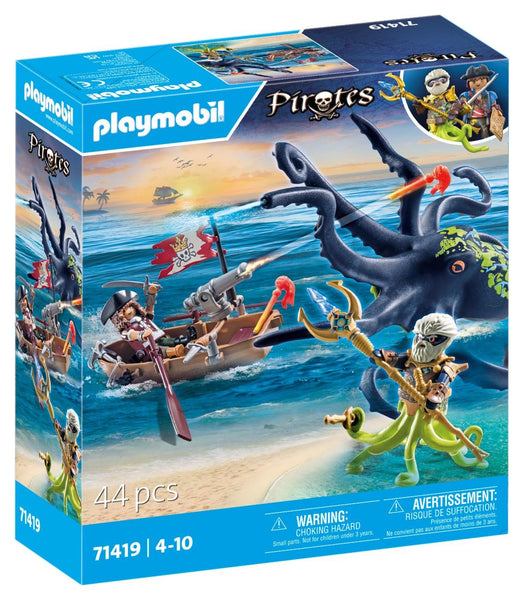Playmobil Pirates: Battle with The Giant Octopus (71419)