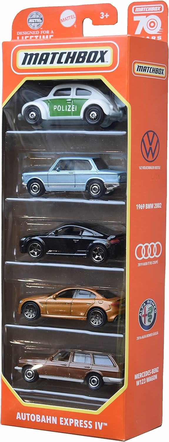 Matchbox Autobanh Express IV, 5 Pack