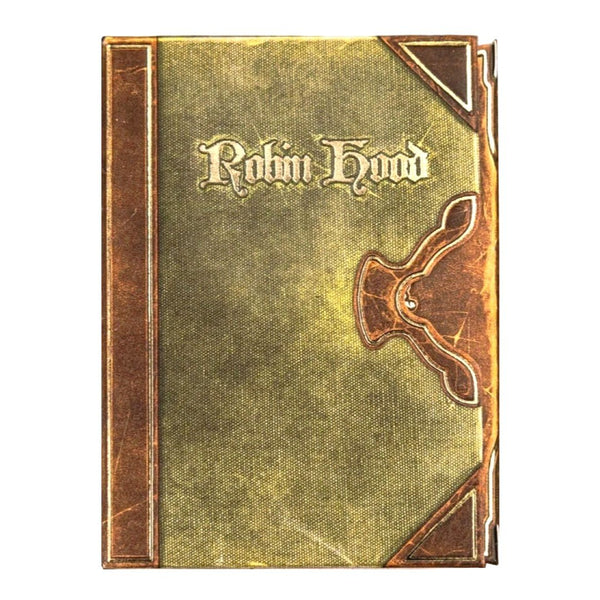 Kings Wild Project Robin Hood Luxury Playing Cards - Standard Edition, Poker Size, Custom Index, Hand‑Drawn Bayeux Tapestry‑Style Artwork