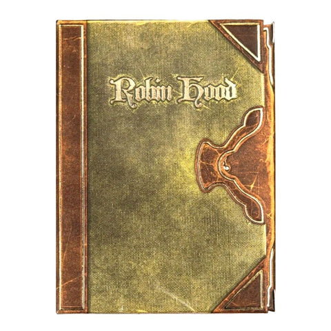 Kings Wild Project Robin Hood Luxury Playing Cards - Standard Edition, Poker Size, Custom Index, Hand‑Drawn Bayeux Tapestry‑Style Artwork