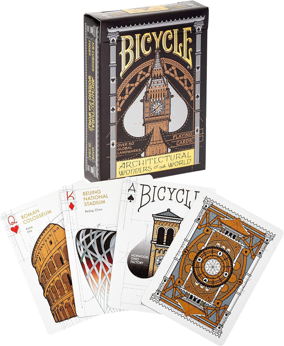 Bicycle Architectural Wonders of the World Playing Cards – Ecstatic Games