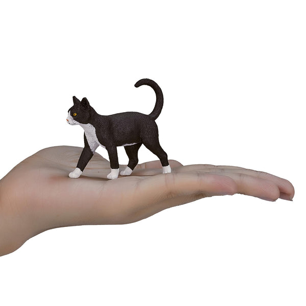 MOJO Cat Black & White Toy Figure (387200)