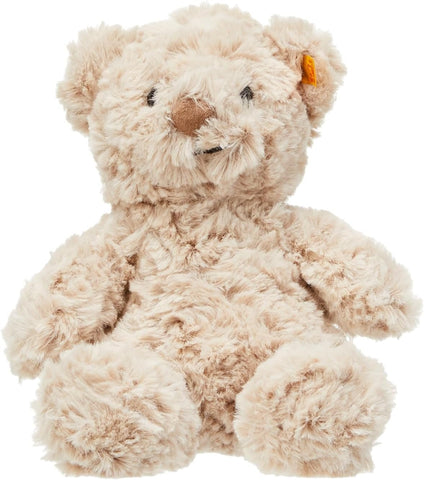Steiff Honey Teddy Bear, Premium Teddy Bear Stuffed Animal, Teddy Bear Toys, Stuffed Teddy Bear, Teddy Bear Plush, Cute Plushies, Plushy Toy for Girls Boys and Kids, Soft Cuddly Friends (Tan, 8")
