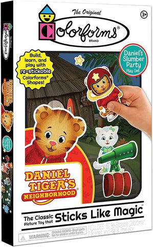 Colorforms Play Set - Daniel Tiger's Neighborhood - The Classic Picture Toy that Sticks Like Magic - For Ages 3+