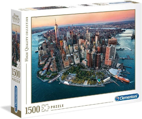 Clementoni - 31814 - Collection Puzzle - Dubai Marina - 1500 Pieces - Made in Italy - Jigsaw Puzzles for Adult, 28.1 x 5.8 x 37 centimetres