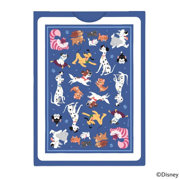 Bicycle Disney Cats and Dogs Inspired Playing Cards, Featuring Lady and The Tramp, Chesire Cat, 101 Dalmations, Yzma, and More!