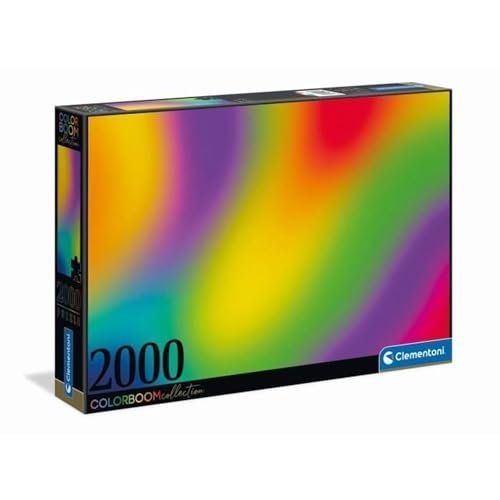 Clementoni Collection 32568, Colorboom Gradient Puzzle for Children and Adults - 2000 Pieces, Ages 10 Years Plus
