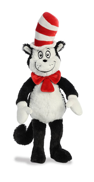 Aurora® Whimsical Dr. Seuss™ Cat in The Hat Stuffed Animal - Officially Licensed Plush for Imaginative Play - Perfect for Kids and Adults - Multicolor 18 Inches