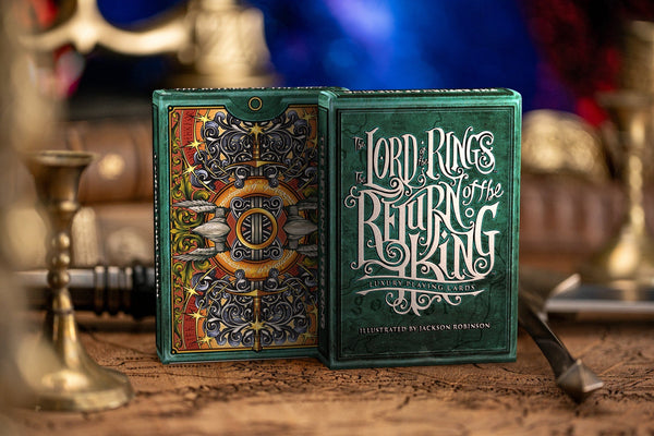 Kings Wild Project The Lord of The Rings: The Return of the King Luxury Playing Cards, Standard Edition, Poker Size Custom Index