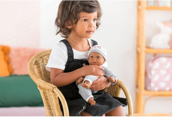 Corolle Bébé Calin Maeva Ballerina Baby Doll - 12" Soft Body Doll in Pink Tutu, Sleeping Eyes That Open and Close, Vanilla Scented, Mon Premier Poupon Collection for Ages 18 Months and up