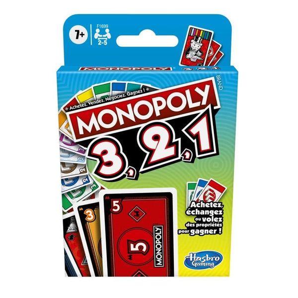 Monopoly Bid Card Game - Buy, Trade or Steal Properties! - Easy To Learn And Quick To Play, 2-5 Players Ages 7+