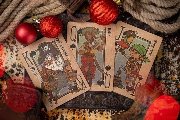 Kings Wild Project A Pirate Carol Limited Edition Playing Cards, Green Tuck