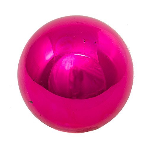 Kurt Adler 65mm Shiny Multicolored Glass Ball Ornaments, 6-Piece Box Set,Christmas