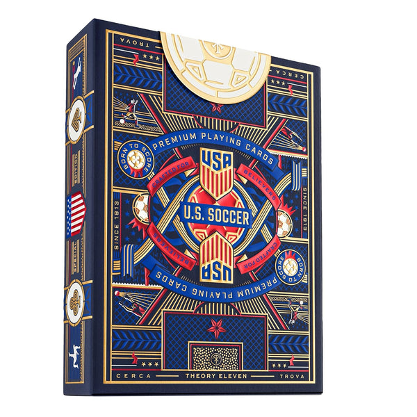 theory11 US Soccer Playing Cards, Officially Licensed Collector's Cards, Poker Size