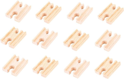 Bigjigs Rail Mini Track Female/Female (Pack of 12)
