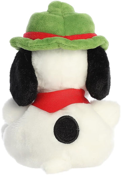 Aurora 2 Piece Peanuts Palm Pal Plush Bundle, Snoopy and Beagle Scout Snoopy, 5"