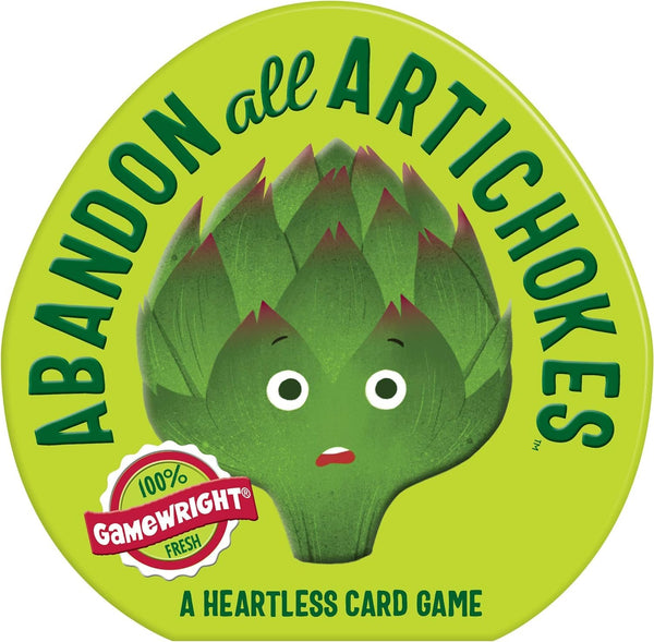 Gamewright Abandon All Artichokes - A Heartless Card Game, Green