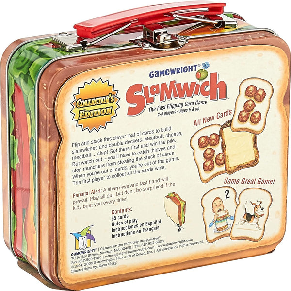 Gamewright - Slamwich Collector's Edition Tin - The Fast Flipping Card Game