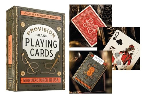theory11 Playing Cards Ultimate 6 Deck Collector's Bundle - Citizens, High Victorian Green, High Victorian Red, Monarchs Blue, Monarchs Purple and Provision