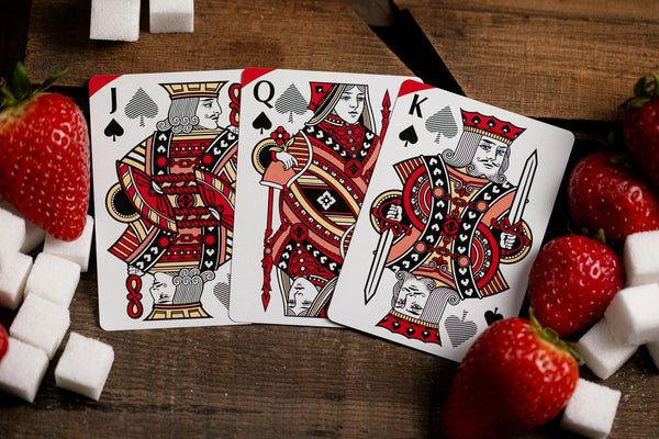 Kings Wild Project Strawberry Pi Luxury Playing Cards, Pi Slice Series Vol. 5 Standard Edition Collectible Poker Deck