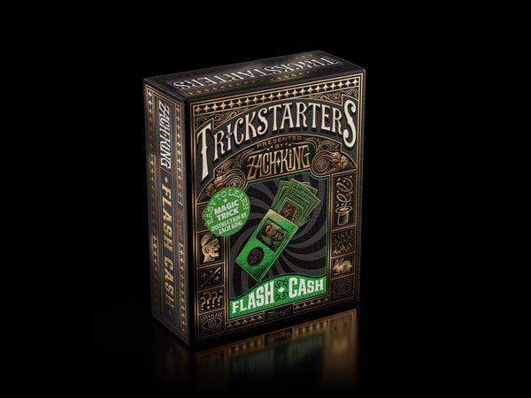 theory11 & Zach King Trickstarters Flash Cash Magic Trick | Wallet Fills with Cash | Easy-to-Learn, Instant Astonishment for Beginners & Magic Enthusiasts