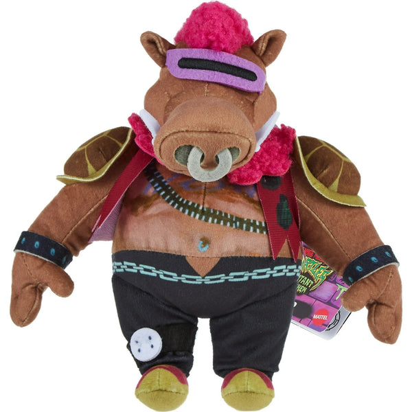 Teenage Mutant Ninja Turtles: Mutant Mayhem Bebop Plush Toy, 8 inch TMNT Soft Dolls, Ages 3+