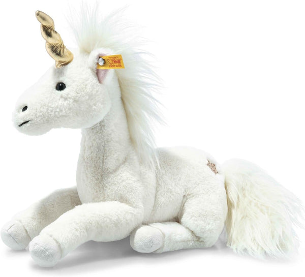 Steiff 067679 Unica Floppy Unicorn 27 cm White